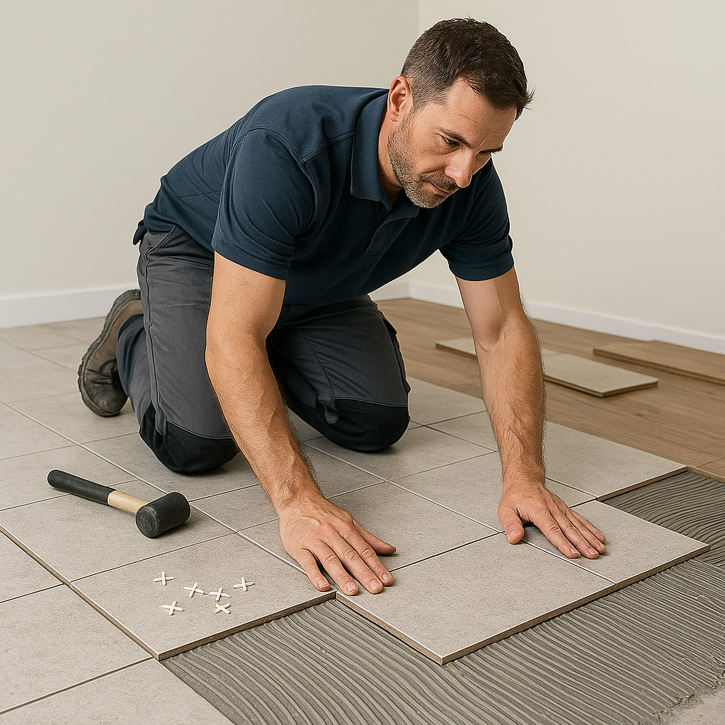 Vinyl Composition Tile installation services in Southeast Michigan