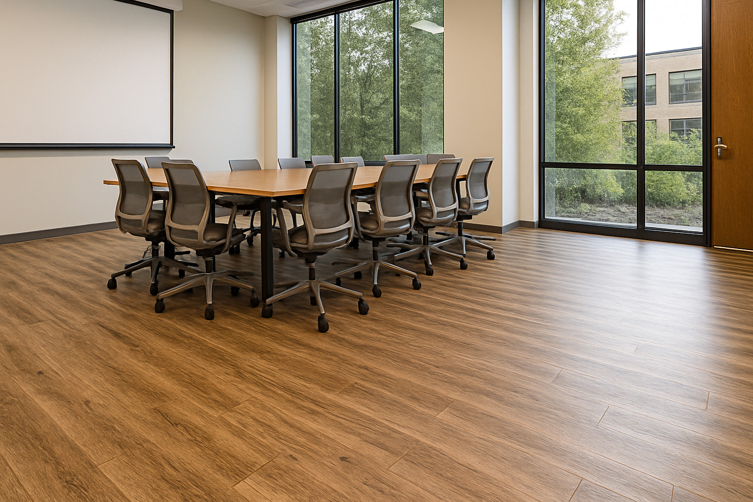 Commercial flooring installation in Toledo, OH