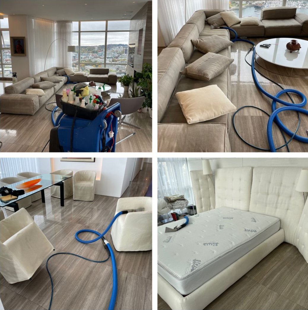 Upholstery Cleaning in West Vancouver, and Vancouver