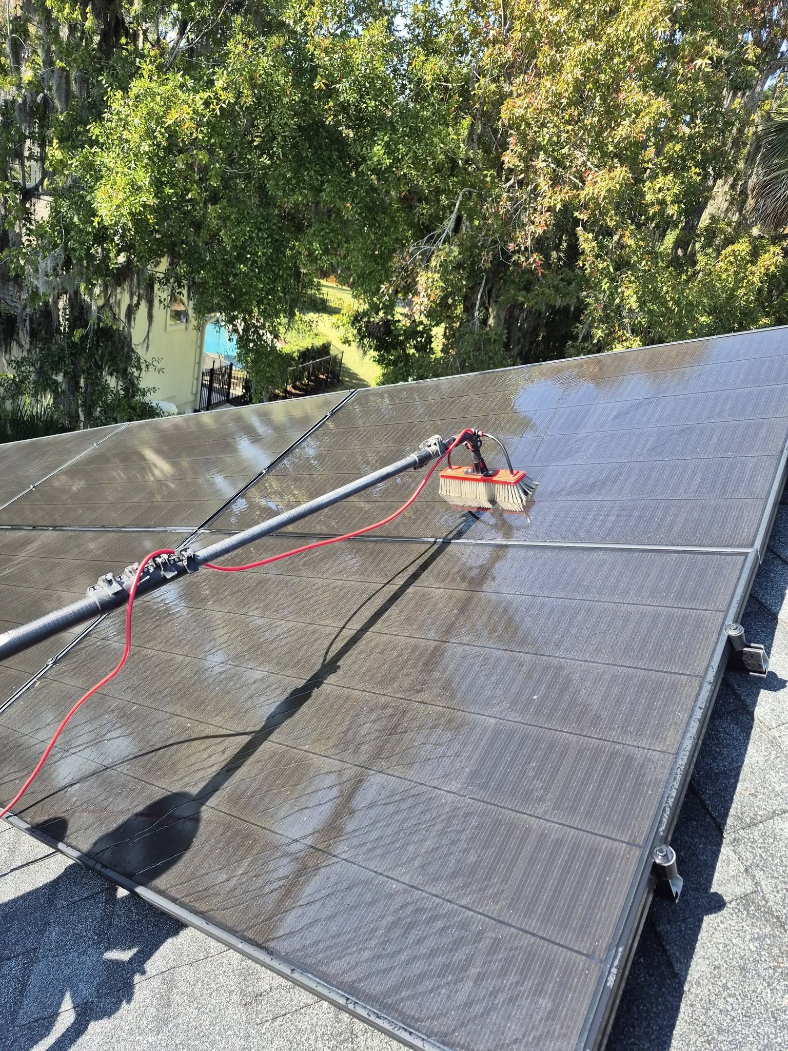 Soft & pressure washing for Pool Enclosures in Jacksonville, FL