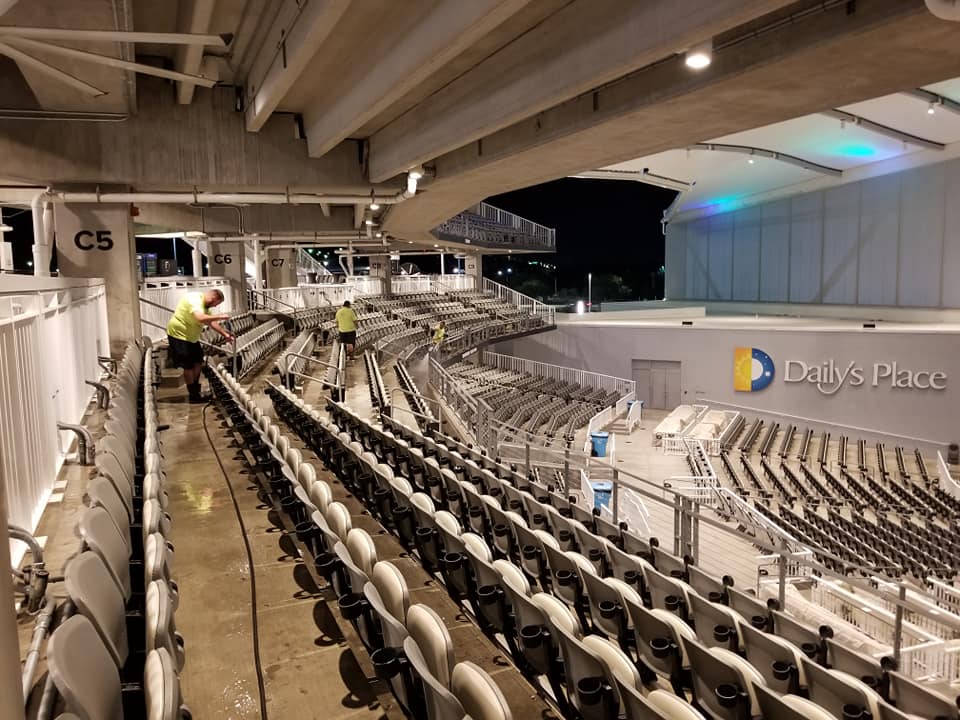 Soft & pressure washing for Pool Enclosures in Jacksonville, FL