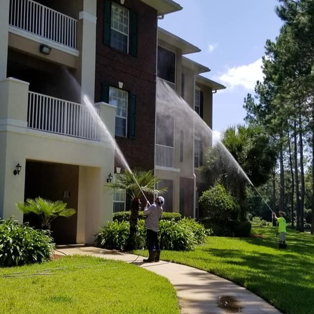 Soft & pressure washing for windows in Jacksonville, FL Soft & pressure washing for windows in Jacksonville, FL