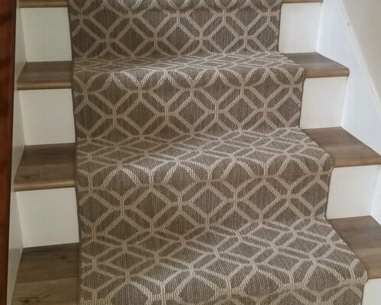 Carpet stair runner in Brea, CA