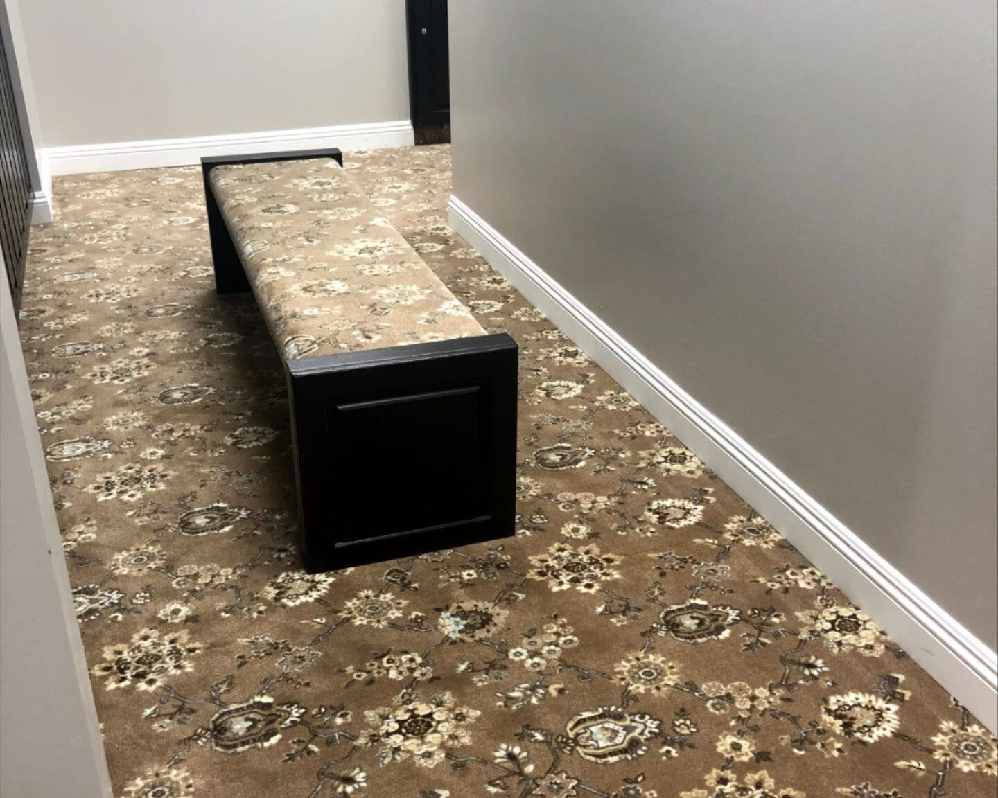 carpeted hallway in Brea, CA