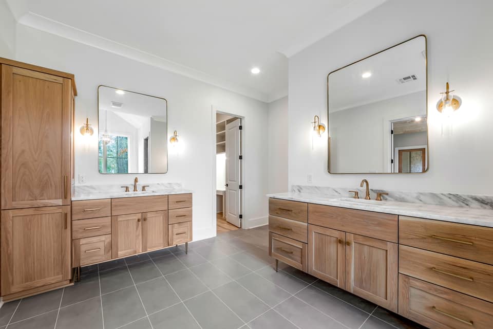 Design services for kitchen and bath remodeling in Carencro, LA