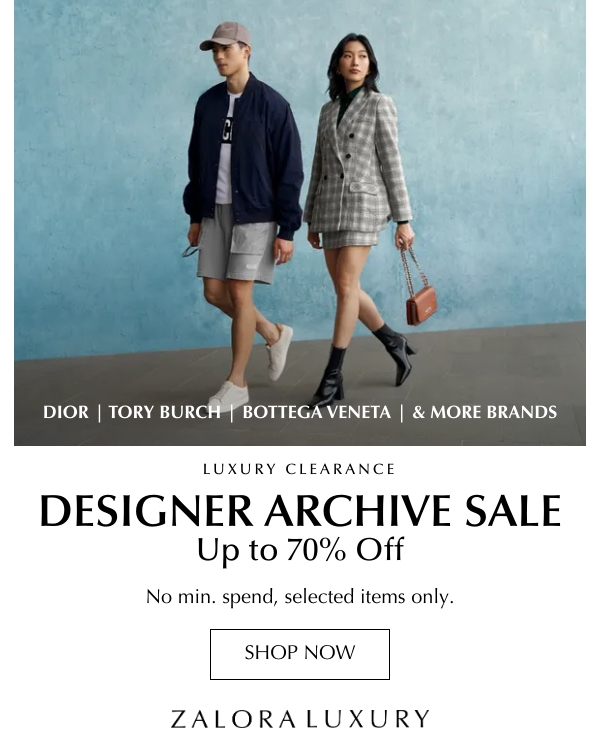 Luxury Up to 70% Off