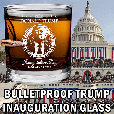 Bulletproof trump inauguration glass