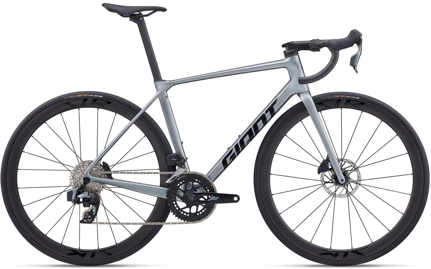 Giant TCR Advanced Pro 1, Sram Rival AXS, Tech Silver