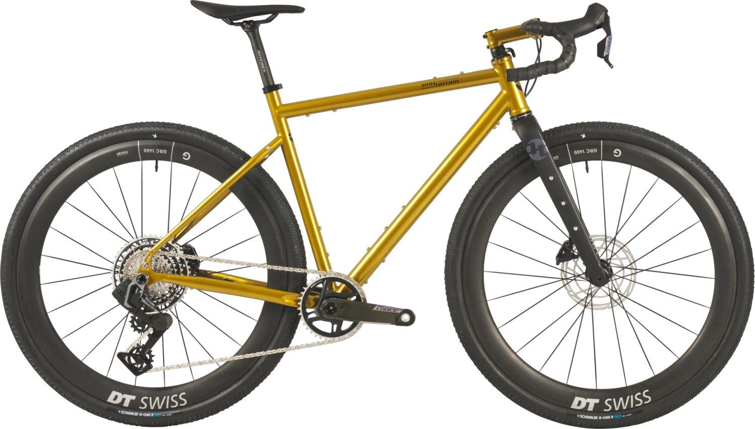 Tout Terrain Ceres GT Select 6.4, Sram Force AXS 1x13, Dorado Metallic Glänzend