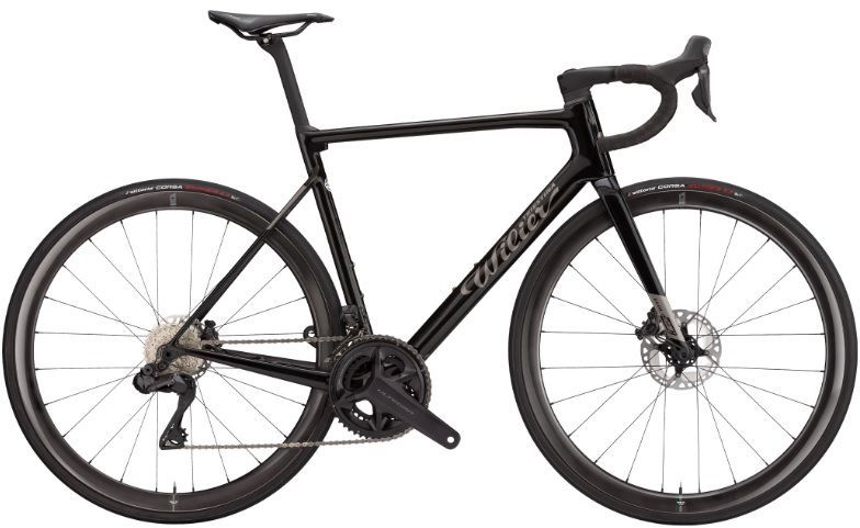 Wilier 0 SLR Shimano Ultegra Di2, SLR 38 Carbon, Black Grey Glossy