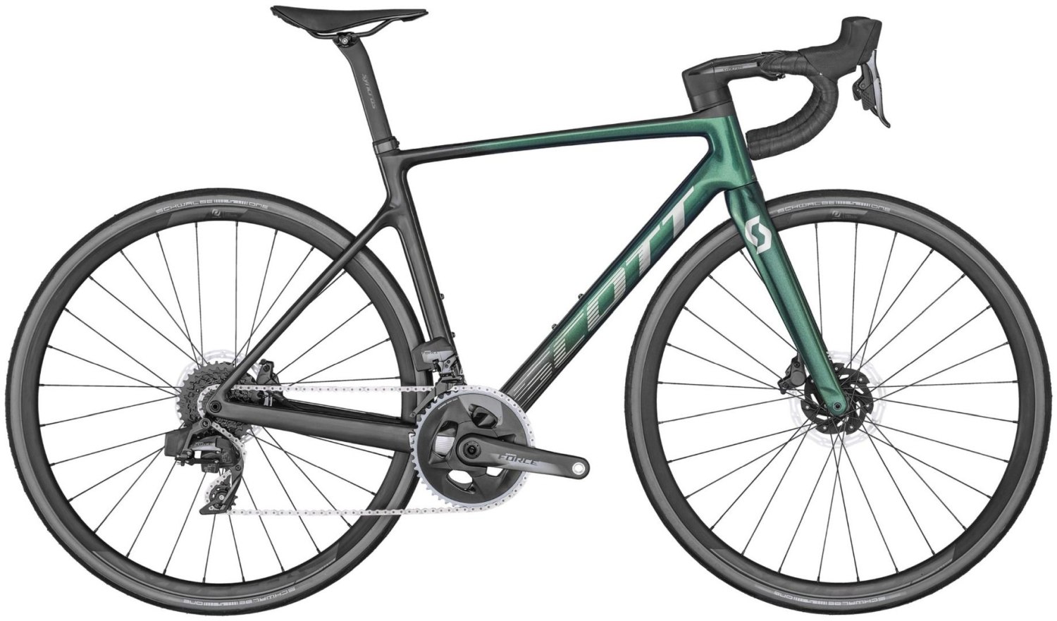 Scott Addict RC 20 Prism Aqua Green Dark Metal Black