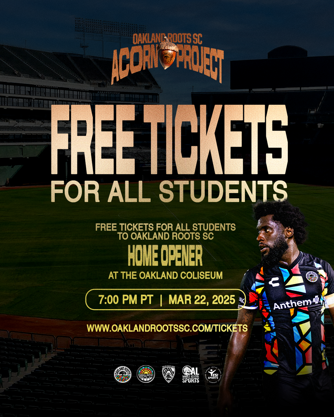 Roots free ticket