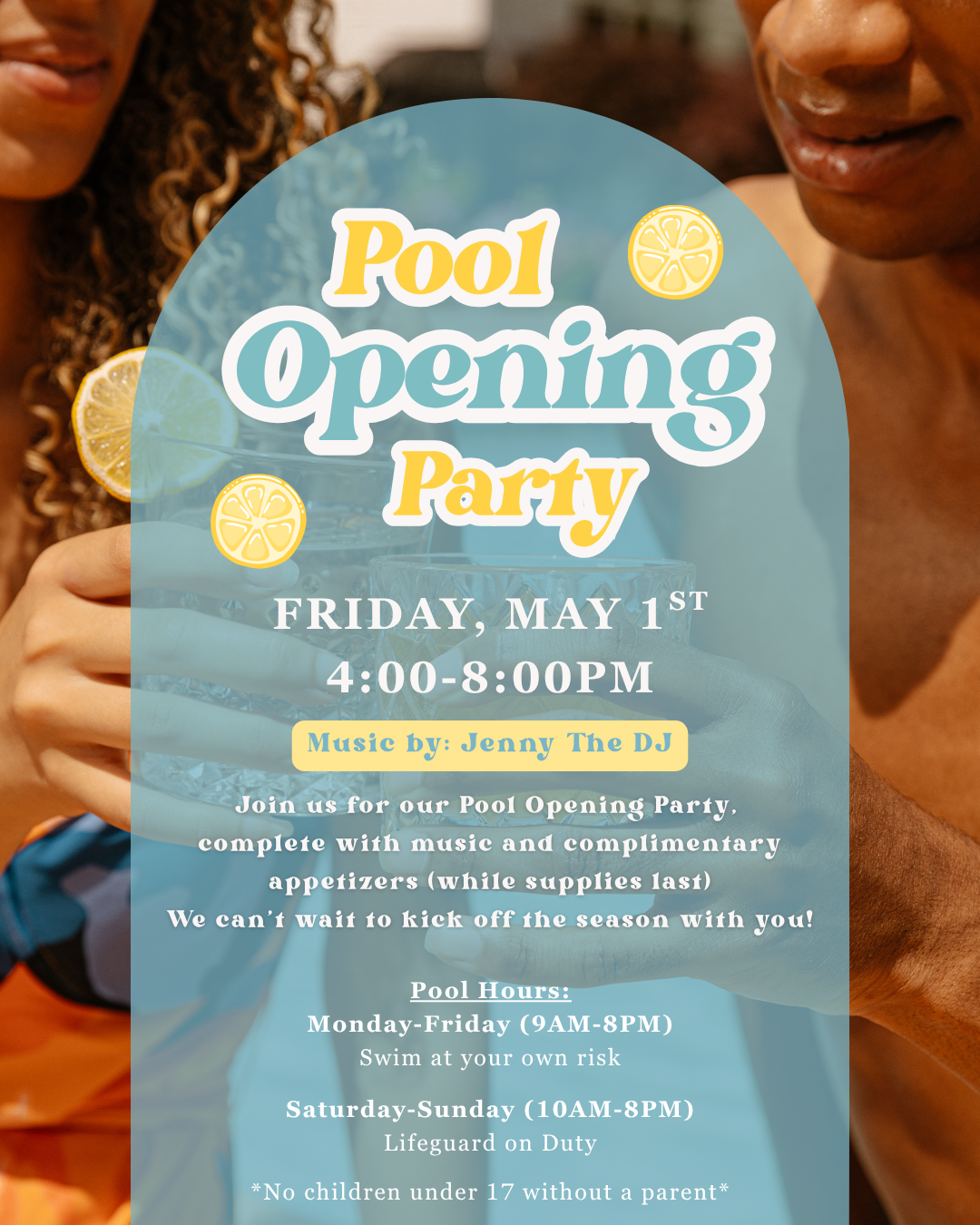 Spring Pool Opening Newsletter Pool Opening Party - 5/1/2026 - Peninsula Yacht Club