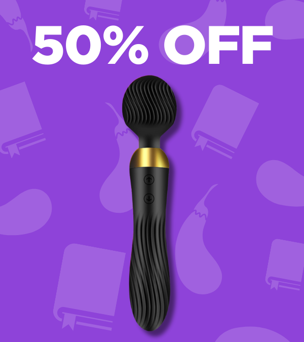 Συσκευή Μασάζ & Δονητής 2 σε 1 Amalthea 2 in 1 Classic & Wand Massage Vibrator - Μαύρος