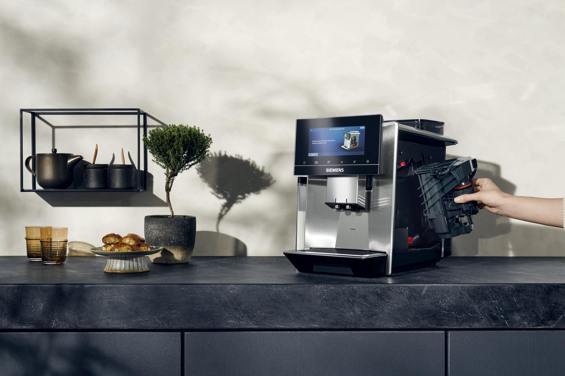 Siemens EQ700 en EQ900 (plus) volautomatische espressomachines
