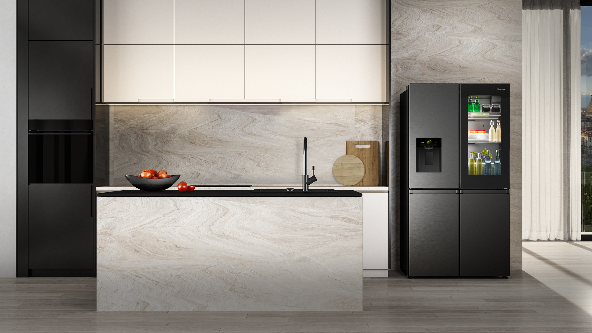 Hisense PureView multi-door koelkast 