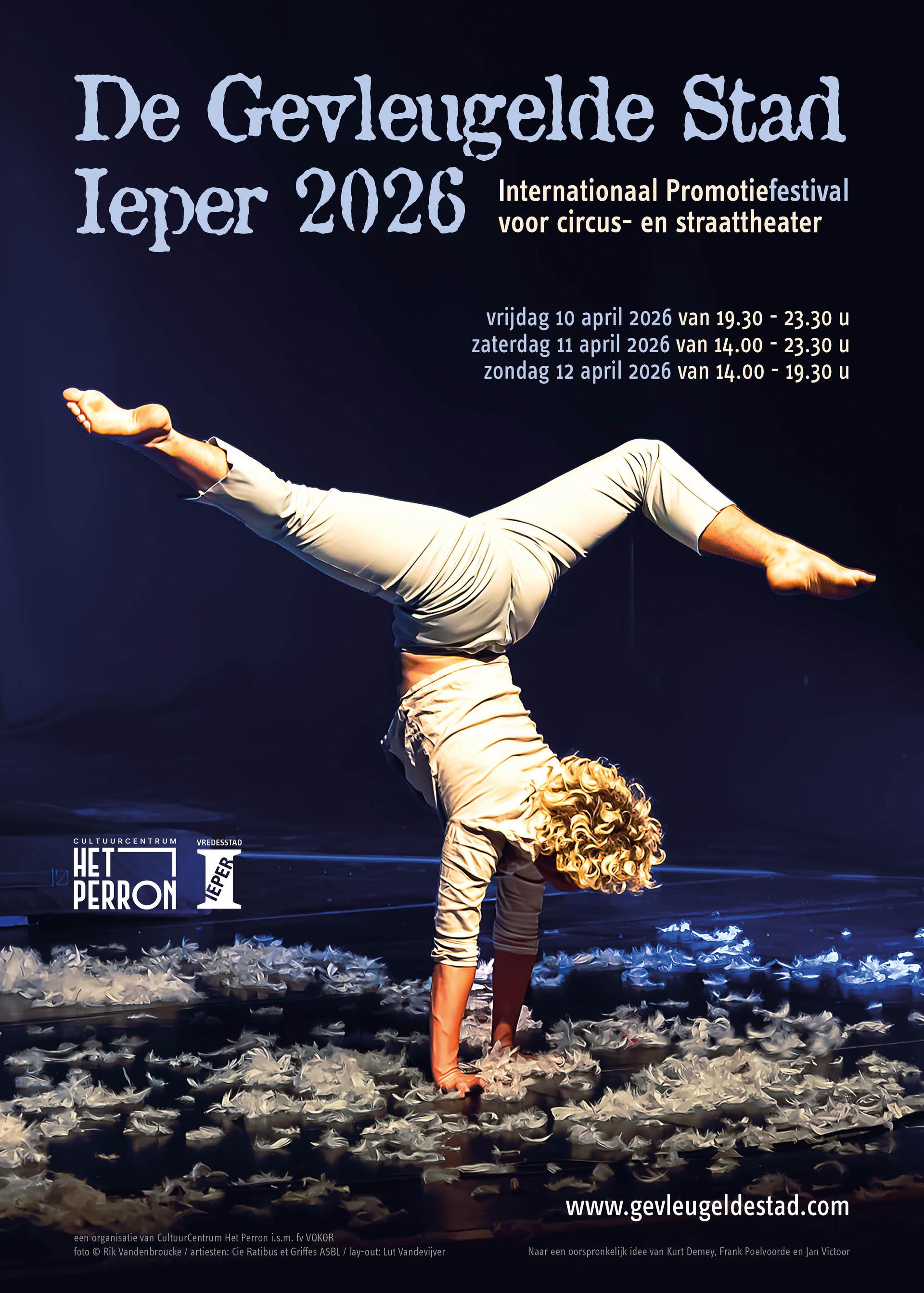 De Gevleugelde Stad Ieper 2026 Affiche