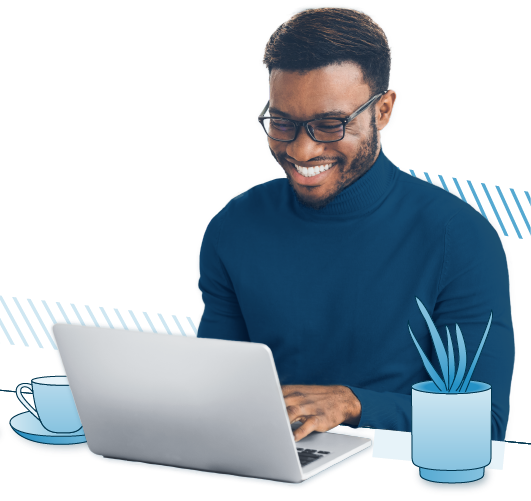 using laptop image