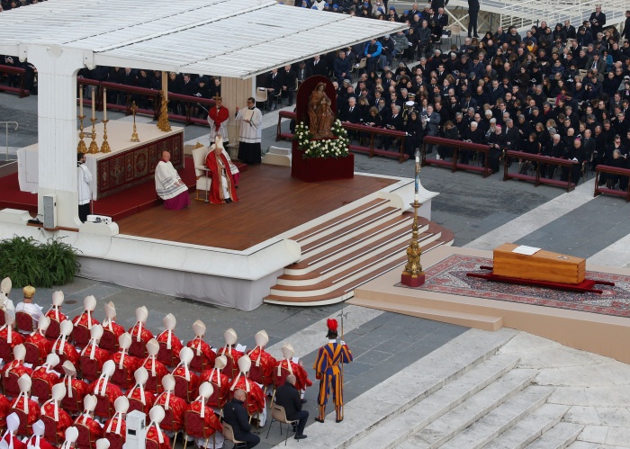 The funeral of Pope Benedict XVI