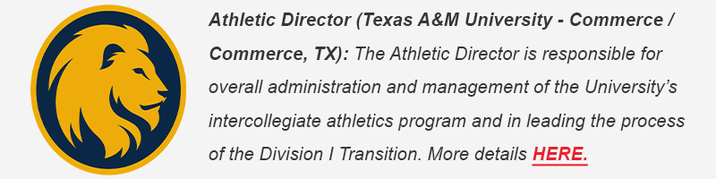 Texas A&M University-Commerce Athletics - Official Athletics Website