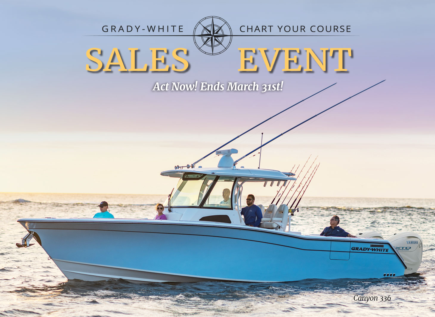 The Chart Your Course Sales Event ends soon – act now.