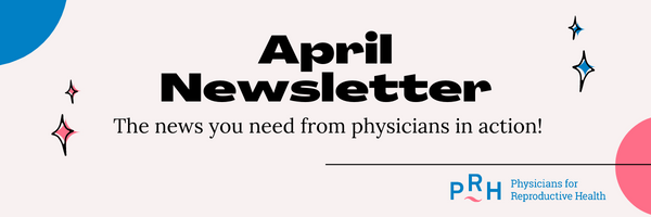 PRH's April Newsletter