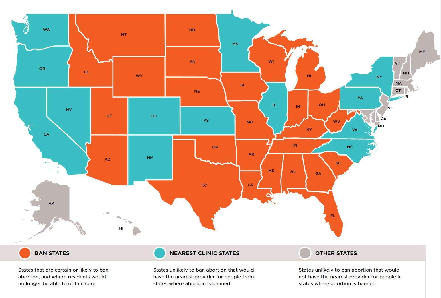 Map of United States