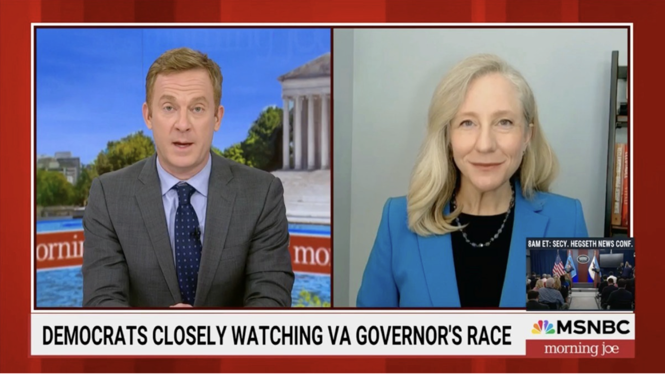 Abigail Spanberger on MSNBC