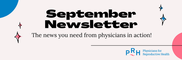 PRH's September Newsletter