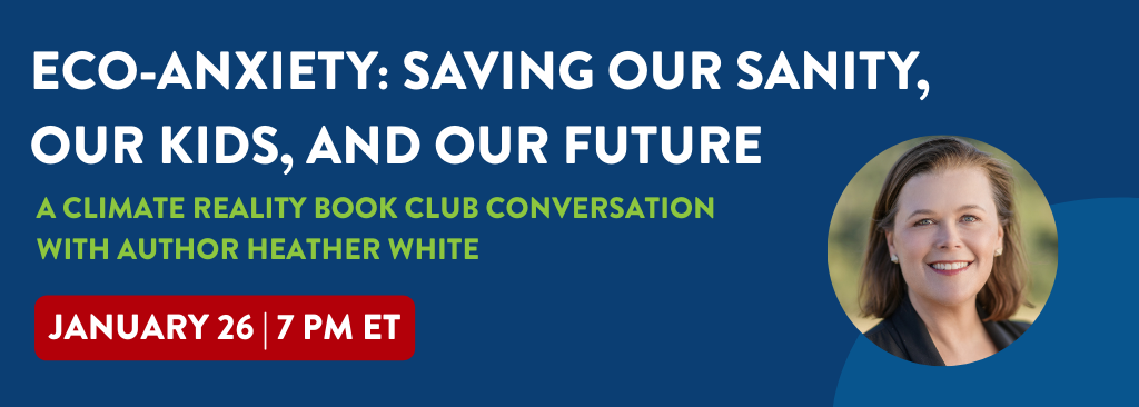 Climate Reality Blook Club with Heather White