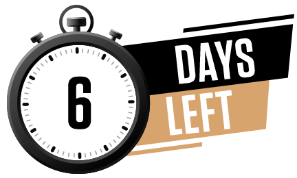 Countdown stopwatch showing 3 days remaining for match opportunity 