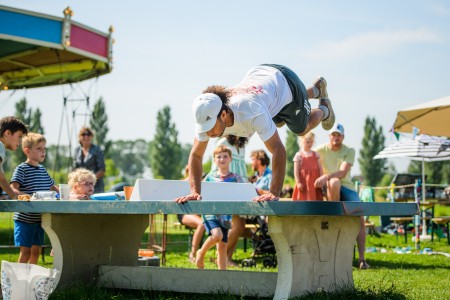 Freerunnen bij Netl