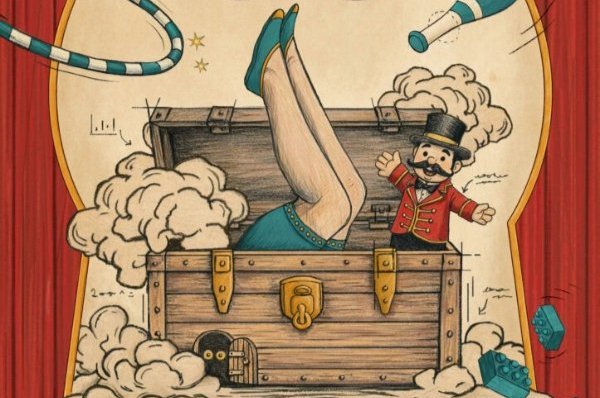 Circus Snor speelt de voorstelling Unboxed