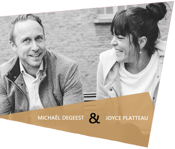 Michaël Degeest & Joyce Platteau  |  Zaakvoerders PA Recruitment