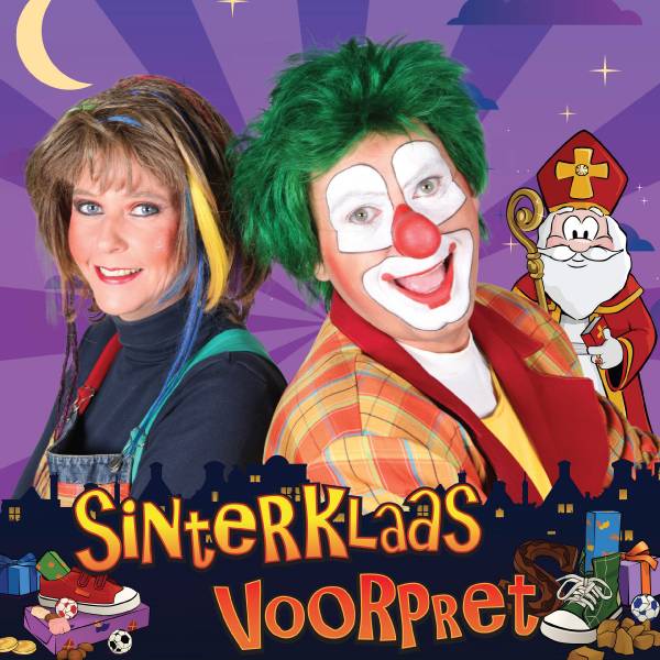 Clown Jopie en Tante Angelique sinterklaasshow