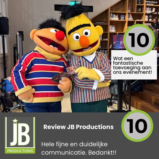 Meet & Greet Bert en Ernie