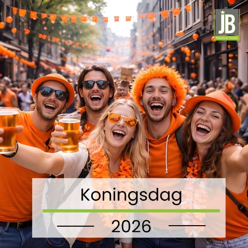 Maak van Koningsdag 2026 een succes met het juiste entertainment