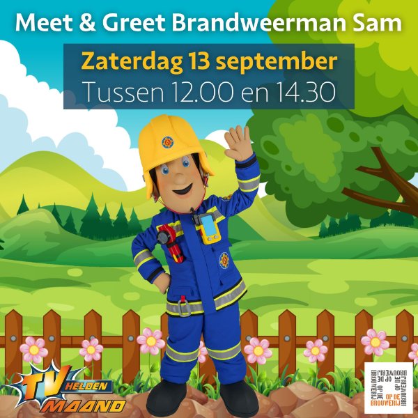 Brandweerman Sam meet & greet