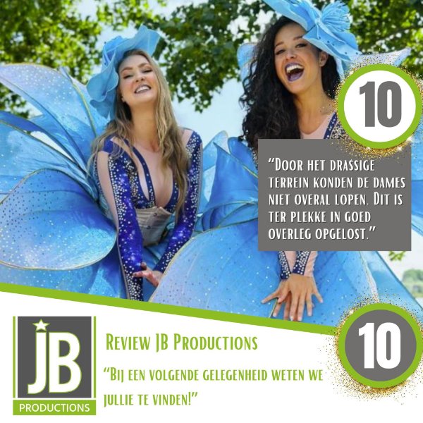 Bloemen op Stelten