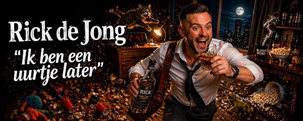 Rick de Jong - Ik ben een uurtje later
