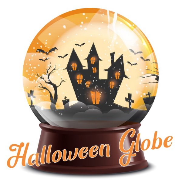 halloween globe