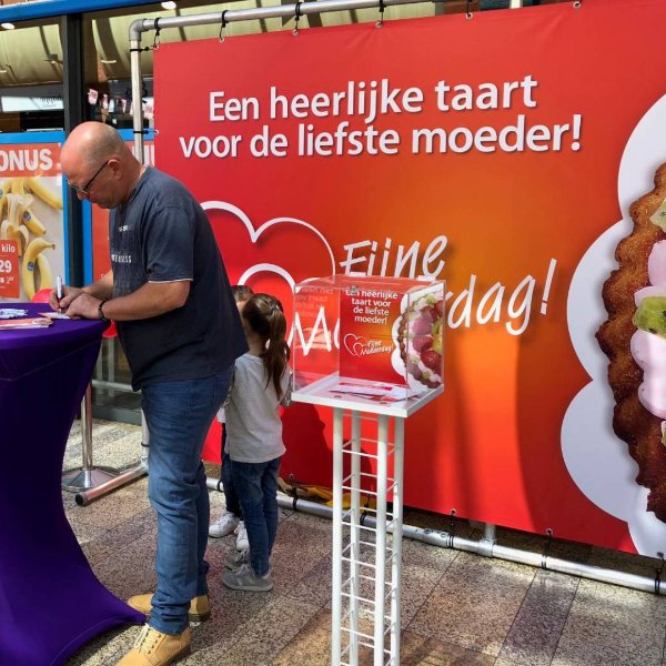 Een taart voor Moederdag - Winkelcentrum actie