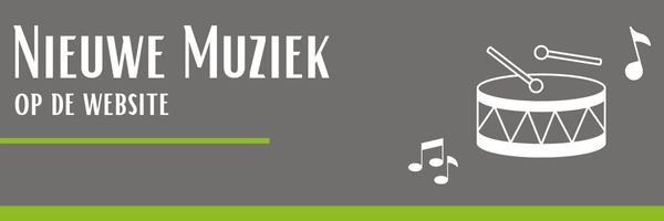 Nieuwe muziek op de website