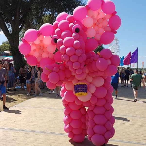 Levende Ballon figuren