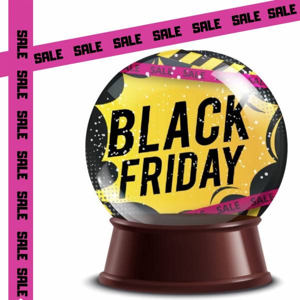 black friday globe