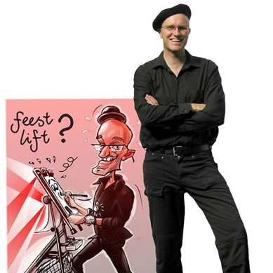 Karikatuurtekenaar - Hugo