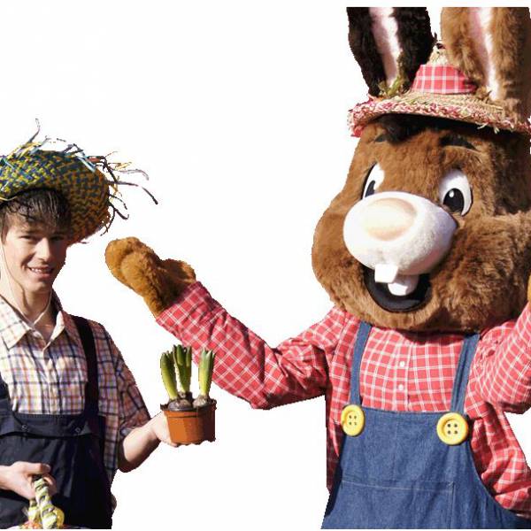 Pleun paashaas en teun tuinman
