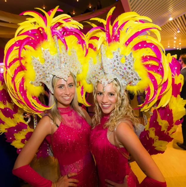 The pink showgirls
