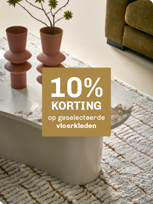 10% korting op geselecteerde vloerkleden