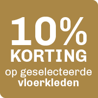 10% korting op vloerkleden